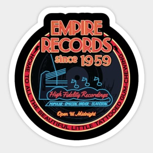 Empire Records Sticker